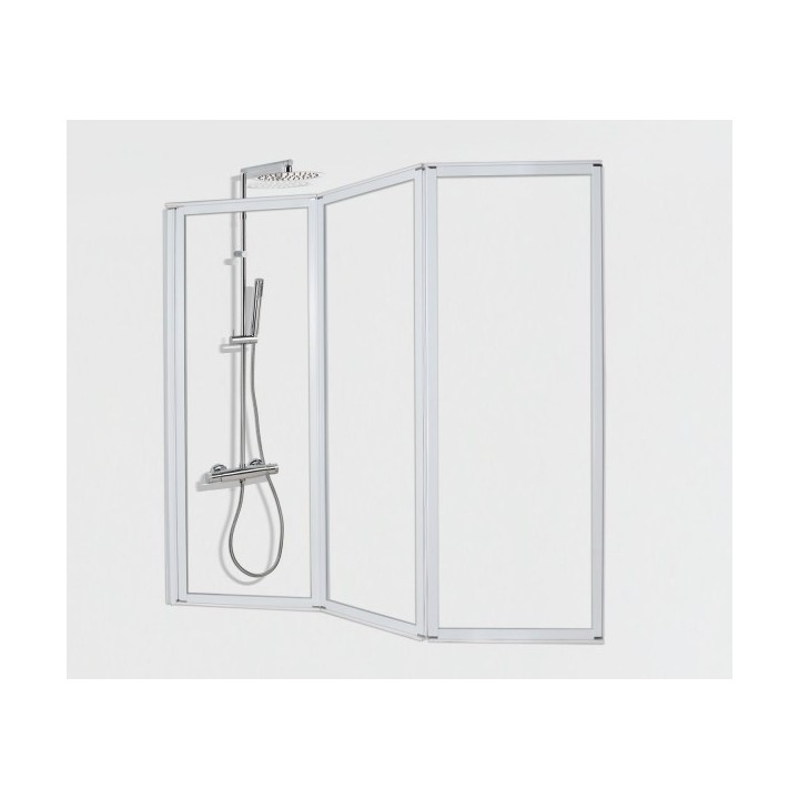 Sprchová vanová zástěna E1475W 75x130