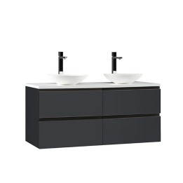 Koupelnová skříňka StoneArt Monte Carlo MC-1200pro-4 tmavě šedá 120×52