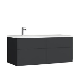 Koupelnová skříňka StoneArt Venice VE-1210-I tmavě šedá 120×52 levé provedení