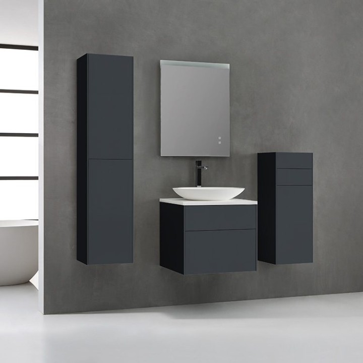 Koupelnová skříňka StoneArt Venice VE-0600pro-3 tmavě šedá 60×52