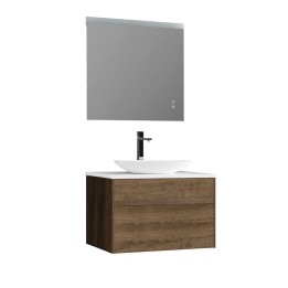 Koupelnový nábytek – set StoneArt Venice VE-0800pro-3 dubový tmavý 80×52