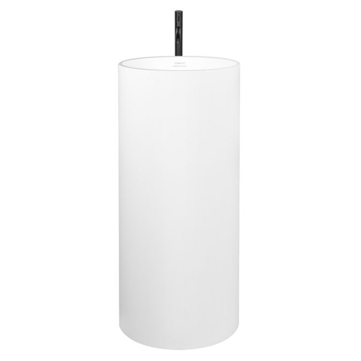 Volně stojící umyvadlo StoneArt LZ550 bílé 42×54 lesklé