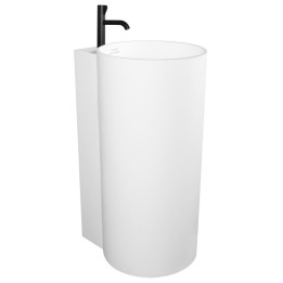 Volně stojící umyvadlo StoneArt LZ550 bílé 42×54 matné