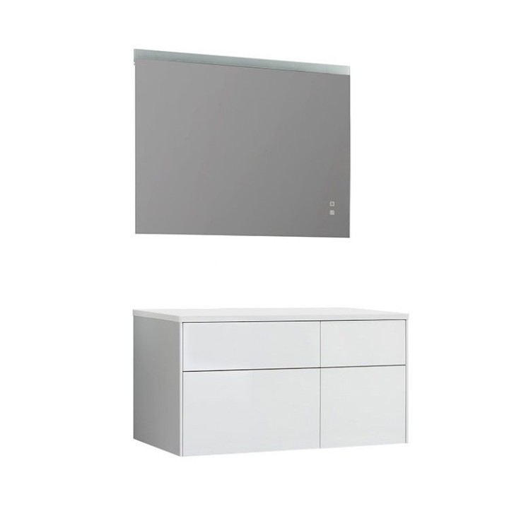 Koupelnový nábytek – set StoneArt Venice VE-1010pro bílý 100×52 levé provedení