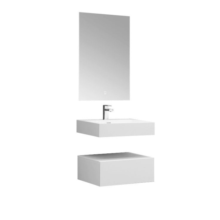 Koupelnový nábytek – set StoneArt LP4506 bílý 60×48 matný