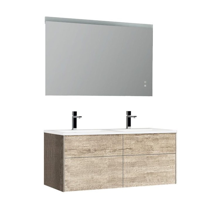 Koupelnový nábytek – set StoneArt Venice VE-1200-II dubový světlý 120×52