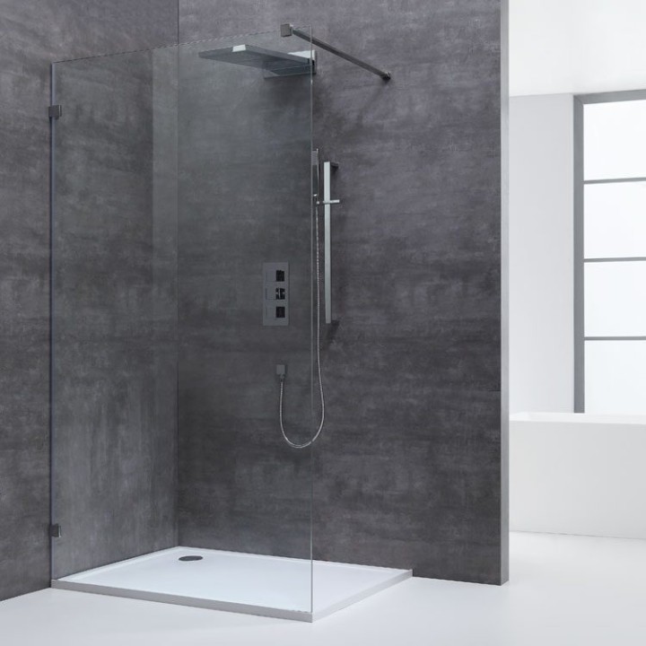 Walk-in sprchová zástěna EAGO AWT LW0900 90×210
