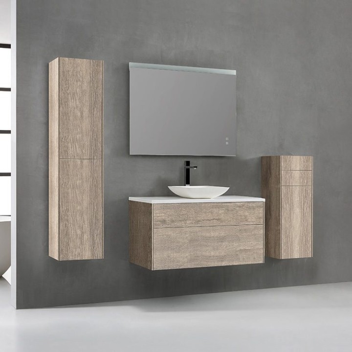 Koupelnový nábytek – set StoneArt Venice VE-1000pro-2 dubový světlý 100×52