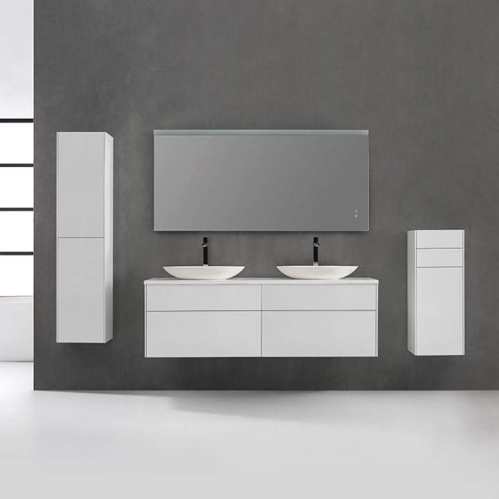 Koupelnový nábytek – set StoneArt Venice VE-1600pro-3 dubový tmavý 160×52