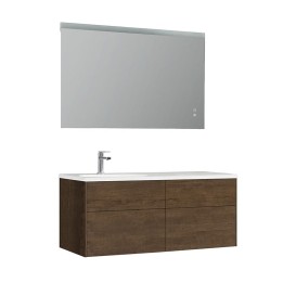Koupelnový nábytek – set StoneArt Venice VE-1210-I dubový tmavý 120×52 levé provedení
