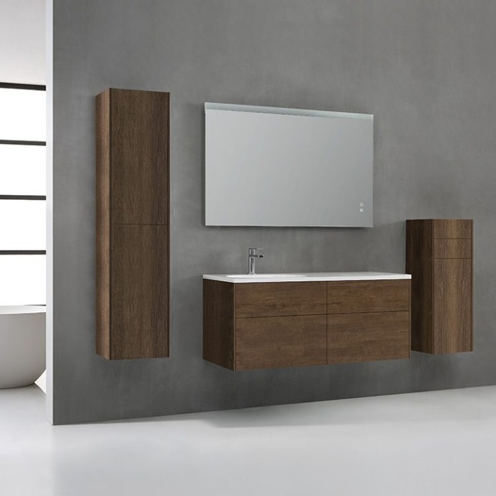 Koupelnový nábytek – set StoneArt Venice VE-1210-I dubový tmavý 120×52 levé provedení