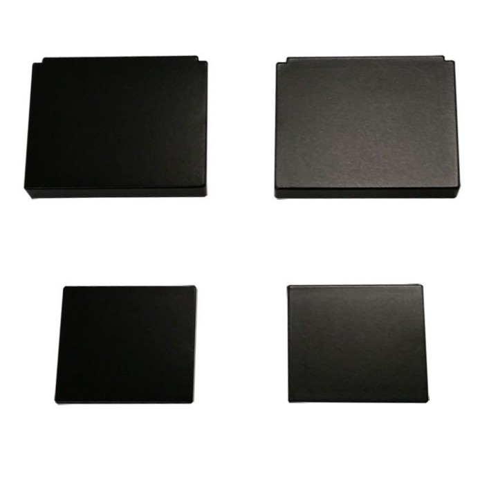 Sada krytů hliníkových profilů sprchy EAGO AWT pro verze LB černá