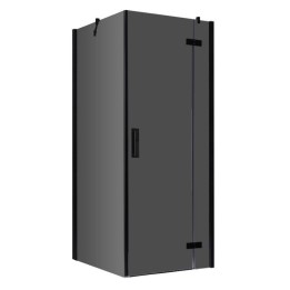 Sprchový kout EAGO AWT LBS1005-B černý 100×100 pravé provedení