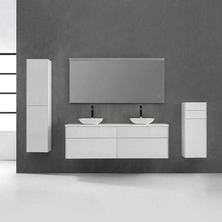 Koupelnová skříňka StoneArt Venice VE-1600pro-2 tmavě šedá 160×52