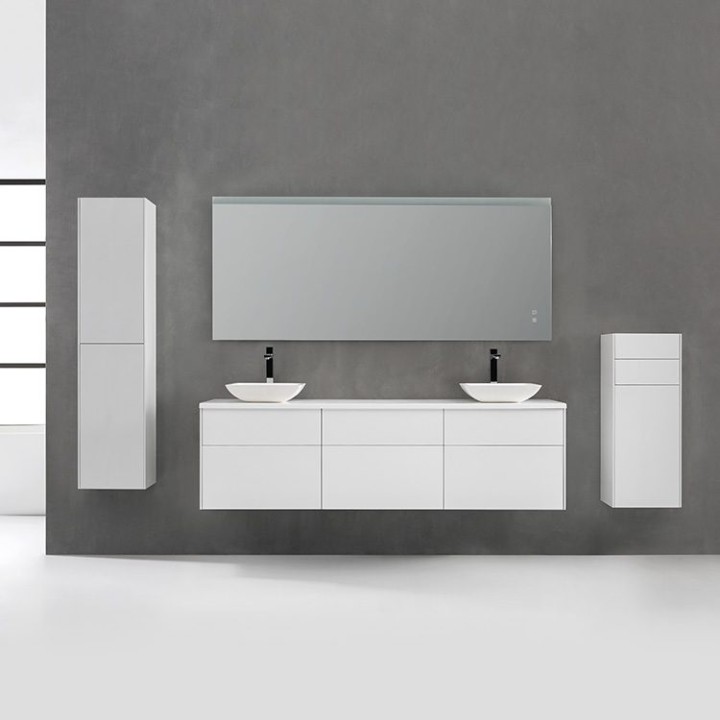 Koupelnová skříňka StoneArt Venice VE-1800pro-2 dubová světlá 180×52
