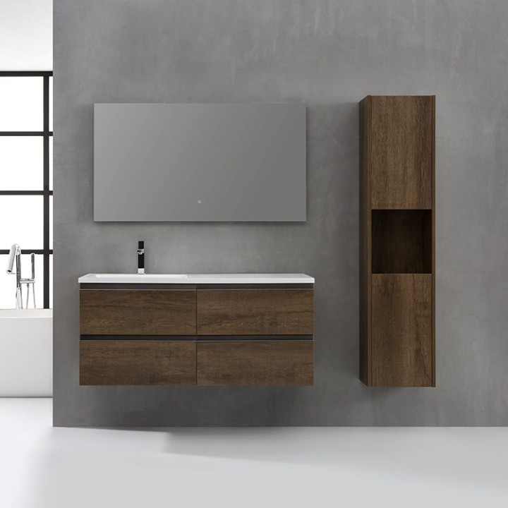 Koupelnový nábytek – set StoneArt Monte Carlo MC-1210 dubový světlý 120×52 levé provedení