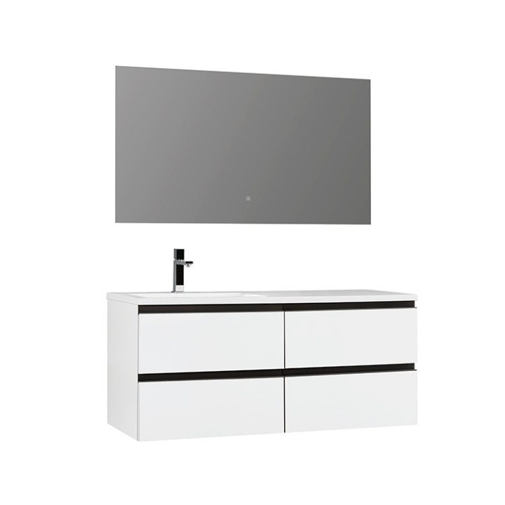 Koupelnový nábytek – set StoneArt Monte Carlo MC-1210 bílý 120×52 levé provedení