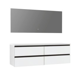 Koupelnový nábytek – set StoneArt Monte Carlo MC-1600pro bílý 160×52