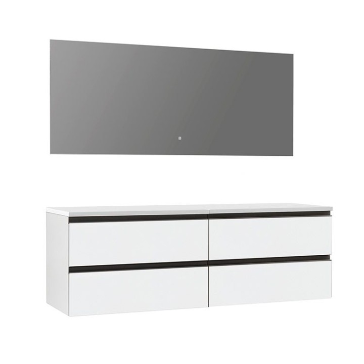 Koupelnový nábytek – set StoneArt Monte Carlo MC-1600pro bílý 160×52