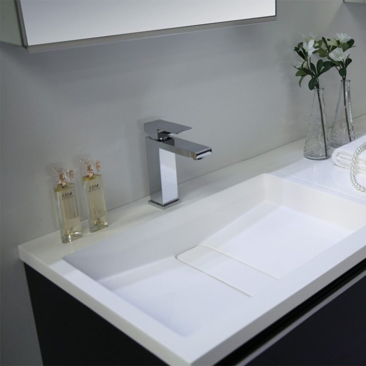 Koupelnový nábytek – set StoneArt Milano ME-1200 tmavě šedý 120×45