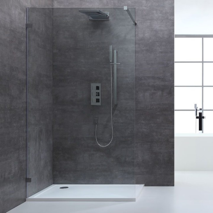Walk-in sprchová zástěna EAGO AWT LW1200 120×210