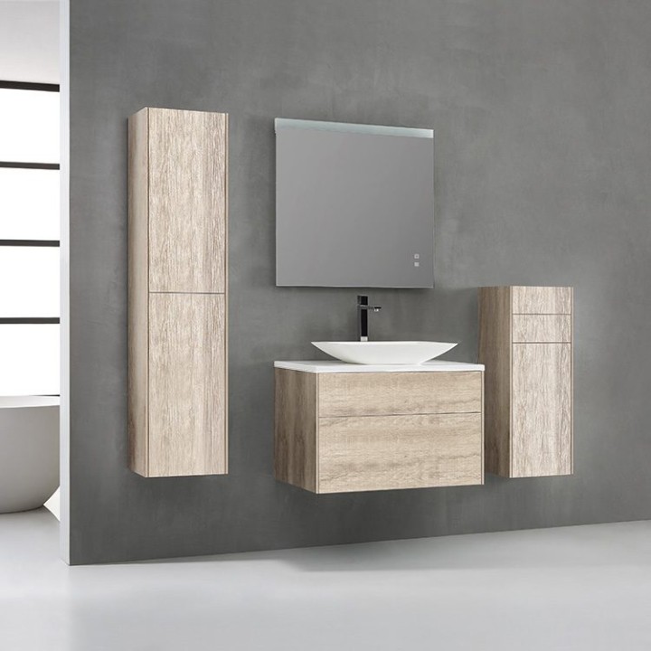 Koupelnový nábytek – set StoneArt Venice VE-0800pro-1 dubový světlý 80×52