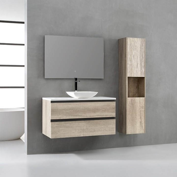Koupelnový nábytek – set StoneArt Monte Carlo MC-1000pro-2 dubový světlý 100×52