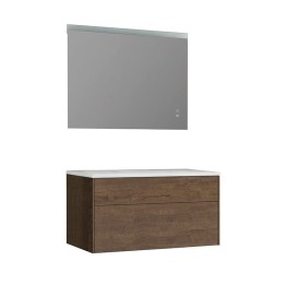 Koupelnový nábytek – set StoneArt Venice VE-1000pro dubový tmavý 100×52