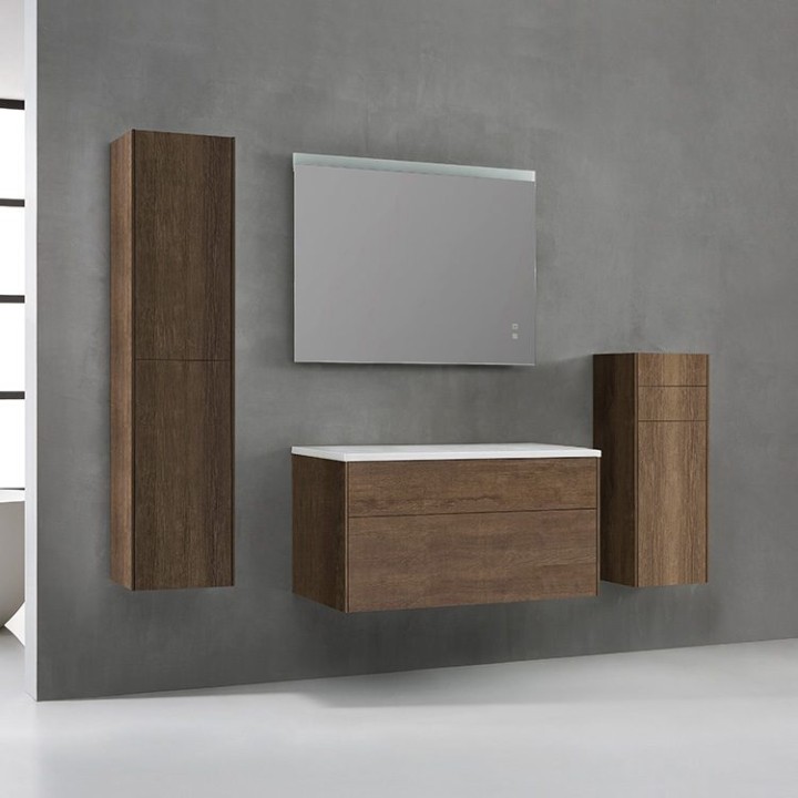 Koupelnový nábytek – set StoneArt Venice VE-1000pro dubový tmavý 100×52