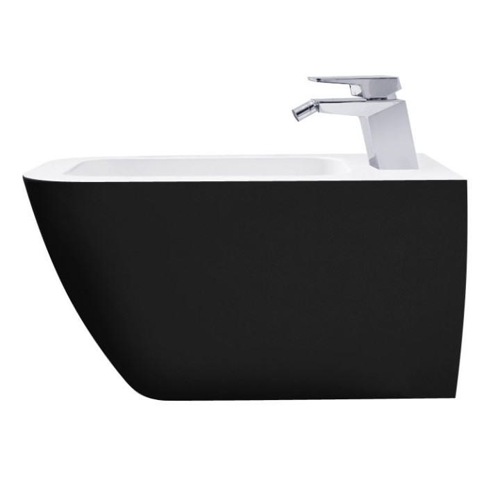 Závěsný bidet StoneArt TFS-110P černobílý 52×37 matný