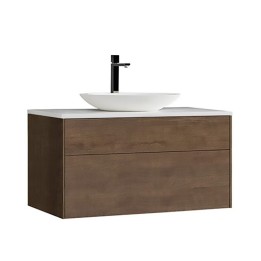 Koupelnová skříňka StoneArt Venice VE-1000pro-3 dubová tmavá 100×52