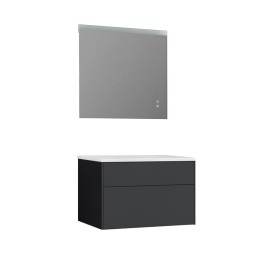 Koupelnový nábytek – set StoneArt Venice VE-0800pro tmavě šedý 80×52