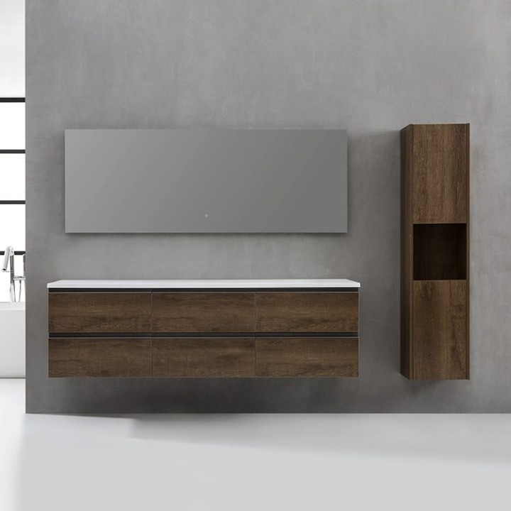 Koupelnový nábytek – set StoneArt Monte Carlo MC-1800pro bílý 180×52