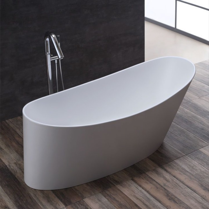 Volně stojící vana StoneArt BS-503 bílá 179×80 lesklá
