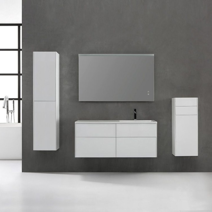 Koupelnový nábytek – set StoneArt Venice VE-1210-II dubový tmavý 120×52 pravé provedení