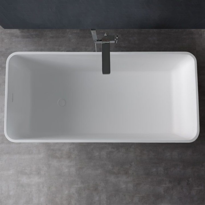 Volně stojící vana StoneArt BS-551 bílá 170×80 lesklá