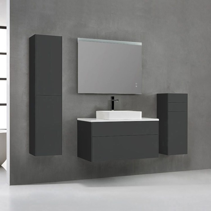 Koupelnový nábytek – set StoneArt Venice VE-1000pro-5 tmavě šedý 100×52