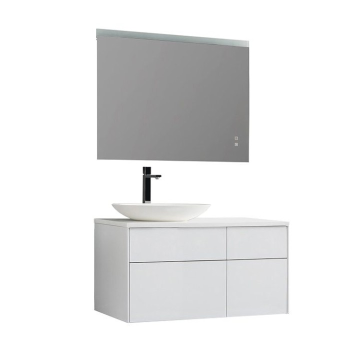 Koupelnový nábytek – set StoneArt Venice VE-1010pro-3 bílý 100×52 levé provedení