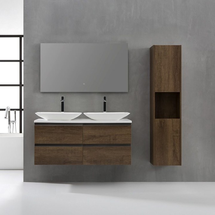 Koupelnový nábytek – set StoneArt Monte Carlo MC-1200pro-1 tmavě šedý 120×52