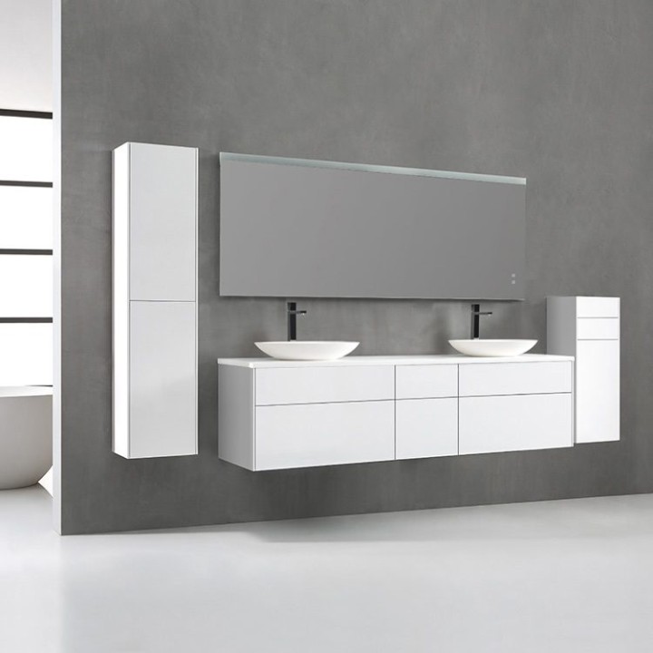 Koupelnová skříňka StoneArt Venice VE-2000pro-3 bílá 200×52