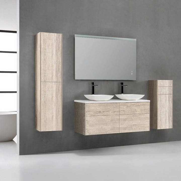 Koupelnový nábytek – set StoneArt Venice VE-1200pro-2 dubový světlý 120×52