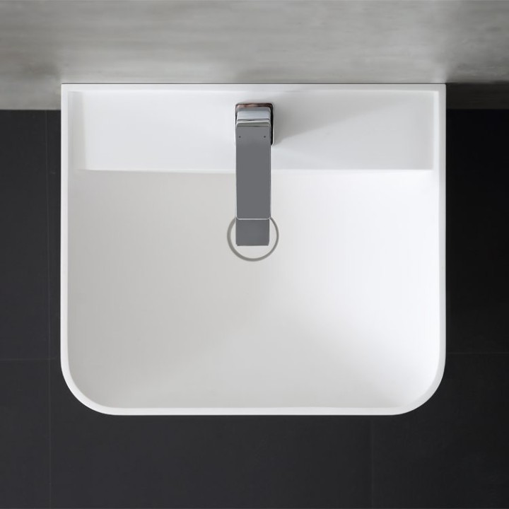 Volně stojící umyvadlo StoneArt LZ518 bílé 52×45 lesklé