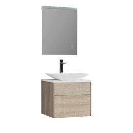 Koupelnový nábytek – set StoneArt Venice VE-0600pro-1 dubový světlý 60×52