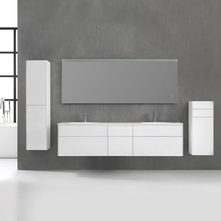 Koupelnový nábytek – set StoneArt Venice VE-2000-I tmavě šedý 200×52