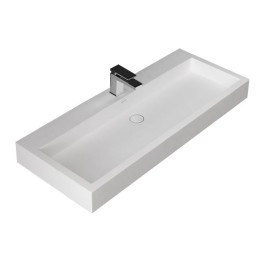 Umyvadlo StoneArt LP4512 z minerálního kamene bílé 120×48 lesklé