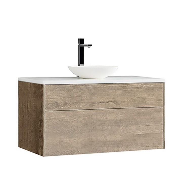 Koupelnová skříňka StoneArt Venice VE-1000pro-4 dubová světlá 100×52