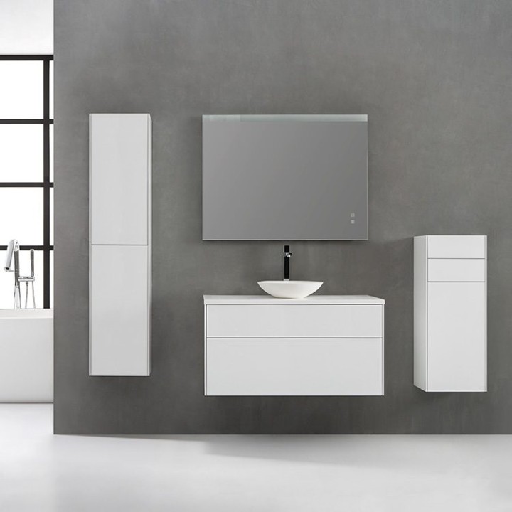 Koupelnová skříňka StoneArt Venice VE-1000pro-4 dubová světlá 100×52