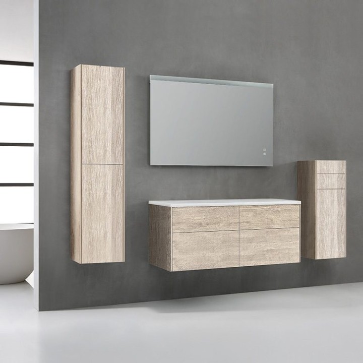 Koupelnová skříňka StoneArt Venice VE-1200pro dubová světlá 120×52