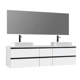 Koupelnový nábytek – set StoneArt Monte Carlo MC-2000pro-5 bílý 200×52