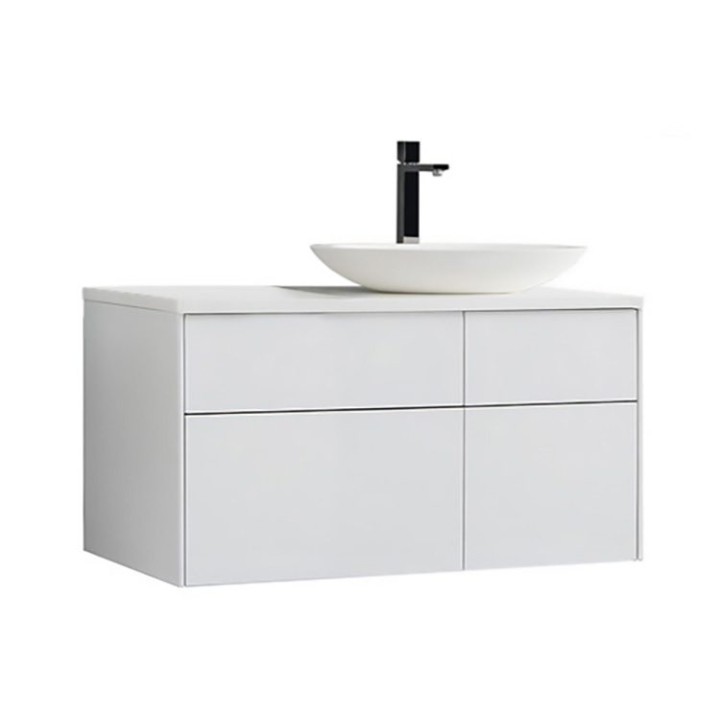 Koupelnová skříňka StoneArt Venice VE-1010pro-3 bílá 100×52 pravé provedení